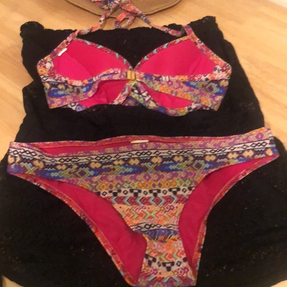 Swim suit very good condition waist size 78 bra cup C - Picture 4 of 5